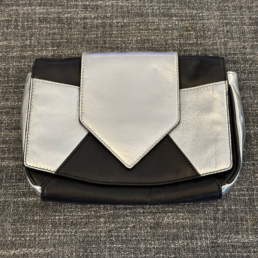 Leather clutch